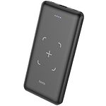 Изображение Внешний аккумулятор Power Bank Hoco J50 Surf 10000mAh Black (6931474717924) с Wireless charging #4 Фото Внешний аккумулятор Power Bank Hoco J50 Surf 10000mAh Black (6931474717924) с Wireless charging #4