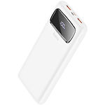 Изображение Внешний аккумулятор Power Bank Hoco J81 Fast Way 10000mAh White (6931474751799) QC 22,5W + PD 20W Фото Внешний аккумулятор Power Bank Hoco J81 Fast Way 10000mAh White (6931474751799) QC 22,5W + PD 20W