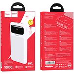 Изображение Внешний аккумулятор Power Bank Hoco J81 Fast Way 10000mAh White (6931474751799) QC 22,5W + PD 20W #2 Фото Внешний аккумулятор Power Bank Hoco J81 Fast Way 10000mAh White (6931474751799) QC 22,5W + PD 20W #2