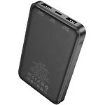 Изображение Внешний аккумулятор Power Bank Hoco J93 Handsome 10000mAh Black (6931474770660) #5 Фото Внешний аккумулятор Power Bank Hoco J93 Handsome 10000mAh Black (6931474770660) #5