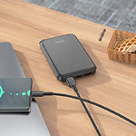 Изображение Внешний аккумулятор Power Bank Hoco J93 Handsome 10000mAh Black (6931474770660) #3 Фото Внешний аккумулятор Power Bank Hoco J93 Handsome 10000mAh Black (6931474770660) #3
