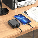 Изображение Внешний аккумулятор Power Bank Hoco J96 Strider 5000mAh Black (6931474781338) #3 Фото Внешний аккумулятор Power Bank Hoco J96 Strider 5000mAh Black (6931474781338) #3