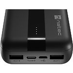 Изображение Внешний аккумулятор Power Bank Natec TREVI (NPB-1922) Black 20000 mAh #4 Фото Внешний аккумулятор Power Bank Natec TREVI (NPB-1922) Black 20000 mAh #4