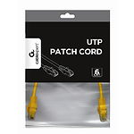 Изображение Кабель patch cord 0.25м UTP Yellow Cablexpert PP6U-0.25M/Y #1 Фото Кабель patch cord 0.25м UTP Yellow Cablexpert PP6U-0.25M/Y #1