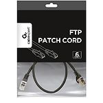 Изображение Кабель patch cord 0.5м FTP Black Cablexpert PP6-0.5M/BK #2 Фото Кабель patch cord 0.5м FTP Black Cablexpert PP6-0.5M/BK #2
