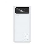 Изображение Внешний аккумулятор Power Bank REMAX Mengine (RPP-112 White) 30000mAh, 4x USB, 2.1A Фото Внешний аккумулятор Power Bank REMAX Mengine (RPP-112 White) 30000mAh, 4x USB, 2.1A