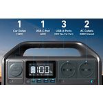 Изображение Портативная зарядная станция Anker 535 PowerHouse 500W, 512Вт/ч #7 Фото Портативная зарядная станция Anker 535 PowerHouse 500W, 512Вт/ч #7