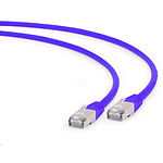 Фото Кабель patch cord  0.5м S/FTP Purple Cablexpert PP6A-LSZHCU-V-0.5M
