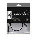 Изображение Кабель patch cord 0.5м UTP Black Cablexpert PP12-0.5M/BK #1 Фото Кабель patch cord 0.5м UTP Black Cablexpert PP12-0.5M/BK #1