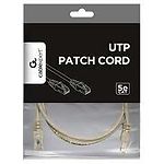 Фото Кабель patch cord  0.5м UTP Gray Cablexpert PP12-0.5M #1
