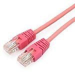 Фото Кабель patch cord  0.5м UTP Pink Cablexpert PP12-0.5M/RO #1