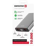 Изображение Внешний аккумулятор Power Bank Swissten Aluminum (22013915) Gray 10000 mAh, 20W, PD #1 Фото Внешний аккумулятор Power Bank Swissten Aluminum (22013915) Gray 10000 mAh, 20W, PD #1