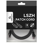Изображение Кабель patch cord 1.5м S/FTP Black Cablexpert PP6A-LSZHCU-BK-1.5M #1 Фото Кабель patch cord 1.5м S/FTP Black Cablexpert PP6A-LSZHCU-BK-1.5M #1