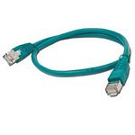 Изображение Кабель patch cord 1м FTP Green Cablexpert PP6-1M/G #1 Фото Кабель patch cord 1м FTP Green Cablexpert PP6-1M/G #1