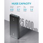 Фото Внешний аккумулятор Power Bank ANKER PowerCore III Elite (A1291H11), 25600mAh, 87W, Black #6