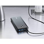 Фото Внешний аккумулятор Power Bank ANKER PowerCore III Elite (A1291H11), 25600mAh, 87W, Black #4