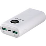 Изображение Внешний аккумулятор Power Bank Adata P10000QCD White (AP10000QCD-DGT-CWH) 10000 mAh, PD3.0, QC3.0 #5 Фото Внешний аккумулятор Power Bank Adata P10000QCD White (AP10000QCD-DGT-CWH) 10000 mAh, PD3.0, QC3.0 #5
