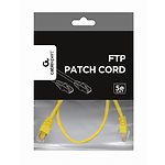 Фото Кабель patch cord  1м FTP Yellow Cablexpert PP22-1M/Y #3