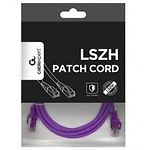 Фото Кабель patch cord  1м S/FTP Purple Cablexpert PP6A-LSZHCU-V-1M #1