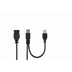 Изображение Кабель Cablexpert CCP-USB22-AMAF-3 USB to 2 х USB 0.9m удлинитель #3 Фото Кабель Cablexpert CCP-USB22-AMAF-3 USB to 2 х USB 0.9m удлинитель #3
