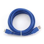 Изображение Кабель Cablexpert CCP-mUSB3-AMBM-6 USB3.0 AM - Micro B 1,8м #1 Фото Кабель Cablexpert CCP-mUSB3-AMBM-6 USB3.0 AM - Micro B 1,8м #1