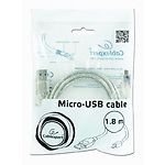 Изображение Кабель Cablexpert CCP-mUSB2-AMBM-6-TR USB->microUSB, 1.8m, premium #1 Фото Кабель Cablexpert CCP-mUSB2-AMBM-6-TR USB->microUSB, 1.8m, premium #1