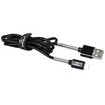 Изображение Кабель Cablexpert CCPB-L-USB-06BK USB 2.0 to Lightning 1м, плоский, премиум, 2.4А #2 Фото Кабель Cablexpert CCPB-L-USB-06BK USB 2.0 to Lightning 1м, плоский, премиум, 2.4А #2