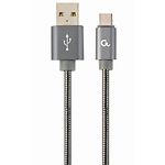 Изображение Кабель Cablexpert CC-USB2S-AMCM-2M-BG USB to Type-C 2m #1 Фото Кабель Cablexpert CC-USB2S-AMCM-2M-BG USB to Type-C 2m #1