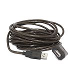 Изображение Кабель Cablexpert UAE-01-5M USB2.0, 5м Активный удлинитель для увеличения длины USB #2 Фото Кабель Cablexpert UAE-01-5M USB2.0, 5м Активный удлинитель для увеличения длины USB #2