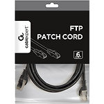 Изображение Кабель patch cord 2м FTP Black Cablexpert PP6-2M/BK #1 Фото Кабель patch cord 2м FTP Black Cablexpert PP6-2M/BK #1