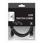 Изображение Кабель patch cord 2м UTP Black Cablexpert PP6U-2M/BK #2 Фото Кабель patch cord 2м UTP Black Cablexpert PP6U-2M/BK #2