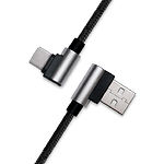 Фото Кабель REAL-EL USB 2.0 Premium AM-Type C 1m, black (EL123500032) 103072 #3