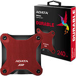 Изображение SSD A-Data SD600Q 240GB External USB 3.2 Red (ASD600Q-240GU31-CRD) #1 Фото SSD A-Data SD600Q 240GB External USB 3.2 Red (ASD600Q-240GU31-CRD) #1
