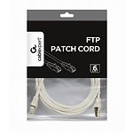 Фото Кабель patch cord  3м FTP Gray Cablexpert PP6-3M #1