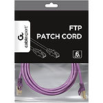 Изображение Кабель patch cord 3м FTP Violet Cablexpert PP6-3M/V #2 Фото Кабель patch cord 3м FTP Violet Cablexpert PP6-3M/V #2