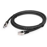 Изображение Кабель patch cord 5м S/FTP Black Cablexpert PP6A-LSZHCU-BK-5M #1 Фото Кабель patch cord 5м S/FTP Black Cablexpert PP6A-LSZHCU-BK-5M #1