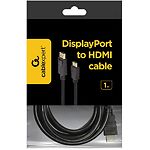 Фото Кабель Gembird Cablexpert CC-DP-HDMI-1M DisplayPort to HDMI 1м #1