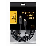 Изображение Кабель Cablexpert CC-DP-HDMI-6 DisplayPort to HDMI 1.8м #1 Фото Кабель Cablexpert CC-DP-HDMI-6 DisplayPort to HDMI 1.8м #1