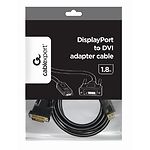 Фото Кабель Cablexpert CC-DPM-DVIM-6 Displayport папа to DVI 24 +1 папа  1.8m #1