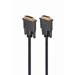 Изображение Кабель Cablexpert CC-DVI2-BK-10 DVI-D 24к/24к 3 м black dual link #3 Фото Кабель Cablexpert CC-DVI2-BK-10 DVI-D 24к/24к 3 м black dual link #3