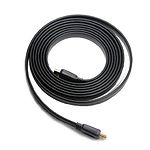 Изображение Кабель Cablexpert CC-HDMI4F-10 HDMI to HDMI gold 3m v1.4 плоский #2 Фото Кабель Cablexpert CC-HDMI4F-10 HDMI to HDMI gold 3m v1.4 плоский #2