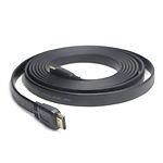 Изображение Кабель Cablexpert CC-HDMI4F-10 HDMI to HDMI gold 3m v1.4 плоский #1 Фото Кабель Cablexpert CC-HDMI4F-10 HDMI to HDMI gold 3m v1.4 плоский #1