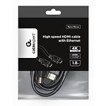Изображение Кабель Cablexpert CC-HDMI4L-6 HDMI to HDMI gold 1,8m v2.0 #1 Фото Кабель Cablexpert CC-HDMI4L-6 HDMI to HDMI gold 1,8m v2.0 #1