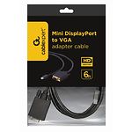 Изображение Кабель Cablexpert CC-mDPM-VGAM-6 Mini DisplayPort to VGA 1.8m #1 Фото Кабель Cablexpert CC-mDPM-VGAM-6 Mini DisplayPort to VGA 1.8m #1