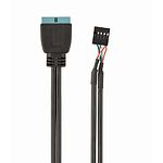 Изображение Кабель Cablexpert CC-U3U2-01 Внутренний USB2 - USB3 кабель, 15 см #1 Фото Кабель Cablexpert CC-U3U2-01 Внутренний USB2 - USB3 кабель, 15 см #1