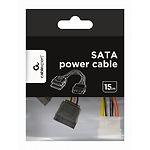Фото Кабель HDD Gembird Cablexpert CC-SATA-PSY Molex транзит в Serial ATA Power #1