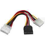 Изображение Кабель HDD Gembird Cablexpert CC-SATA-PSY2 Molex транзит в Serial ATA Power #1 Фото Кабель HDD Gembird Cablexpert CC-SATA-PSY2 Molex транзит в Serial ATA Power #1