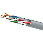 Изображение Кабель бухта U/UTP ЗЗКМ (72569) 305м CAT6, 4х2х0.51, серый #1 Фото Кабель бухта U/UTP ЗЗКМ (72569) 305м CAT6, 4х2х0.51, серый #1