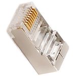 Изображение Коннектор Cablexpert (PLUG6SP/10) RJ-45 FTP Cat.6, 10 ШТ #1 Фото Коннектор Cablexpert (PLUG6SP/10) RJ-45 FTP Cat.6, 10 ШТ #1