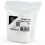 Изображение Розетка Cablexpert (NCAC-1U6-01) 1-портовая, RJ-45 ,6 cat ,внешняя #1 Фото Розетка Cablexpert (NCAC-1U6-01) 1-портовая, RJ-45 ,6 cat ,внешняя #1